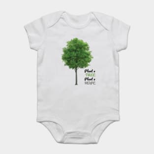 Plant a tree, plant hope Baby Bodysuit